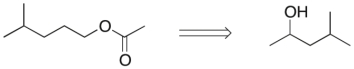 Devise a synthetic route of the compound shown below starting with 4-methyl-2-pentanol.  