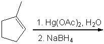 Predict the product for the following reaction.     A)  I B)  II C)  III D)  IV E)  None of these