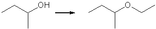 For the following conversion, identify if the starting material has been oxidized, reduced or neither. Explain your answer.  