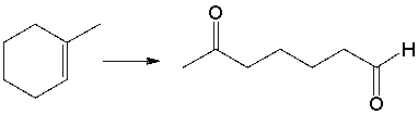 For the following conversion, identify if the starting material has been oxidized, reduced or neither.   A)  reduced B)  oxidized C)  neither D)  A & B