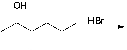 Predict the major product for the following reaction and provide a curved arrow mechanism for the formation of the product.  
