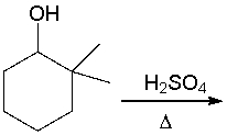 Predict the major product for the following reaction.  