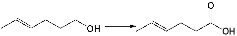 Provide the reagents necessary to carry out the following conversion.   A)  KMnO<sub>4</sub>/NaOH/H<sub>2</sub>O B)  Na<sub>2</sub>Cr<sub>2</sub>O<sub>7</sub>/H<sub>2</sub>SO<sub>4</sub>/H<sub>2</sub>O C)  PCC/CH<sub>2</sub>Cl<sub>2</sub> D)  Br<sub>2</sub>, CCl<sub>4</sub> E)  None of these