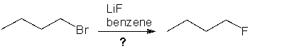 Identify the missing reagent needed to carry out the following reaction.   A)  12-crown-5 B)  12-crown-4 C)  15-crown-5 D)  18-crown-6 E)  none of these