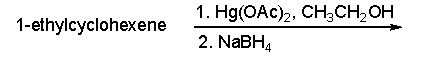 Predict the product for the following reaction.   A)  1-ethylcyclohexanol B)  2-ethoxy-1-ethylcyclohexane C)  1-ethoxy-1-ethylcyclohexane D)  2-ethoxy-3-ethylcyclohexane E)  1-ethoxy-2-ethylcyclohexane