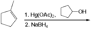 Predict the product for the following reaction.  