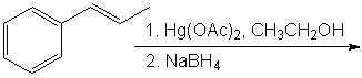 Predict the product for the following reaction.  