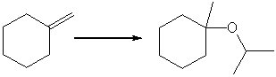 Provide the reagents necessary to carry out the following reaction.  