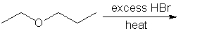 Predict the product(s)  for the following reaction.   A)  ethanol + 1-bromopropane B)  1-propanol + bromoethane C)  1-propanol + ethanol D)  1-bromopropane + bromoethane E)  none of these