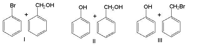 Predict the product(s)  for the following reaction.       A)  I B)  II C)  III D)  IV E)  V