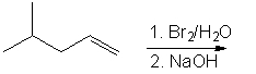 Predict the product for the following reaction.     A)  I B)  II C)  III D)  IV