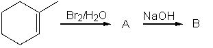Provide the structure(s) of the product(s) in the following reaction sequence.  