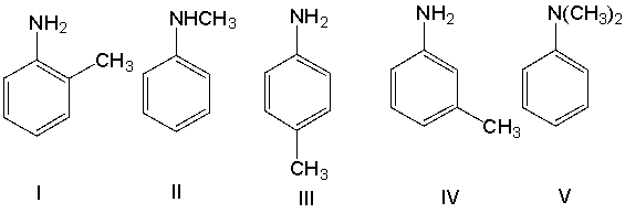 Which one of the following compounds is consistent with the following IR spectrum?   SDBS: National Institute of Advanced Industrial Science and Technology   A)  I B)  II C)  III D)  IV E)  V
