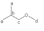 Which of the following is the maximum multiplicity observed for H<sub>b</sub> protons in the following compound? Assume that J<sub>ab</sub> and J<sub>bc</sub> values are different.   A)  9 B)  12 C)  21 D)  24 E)  none of these