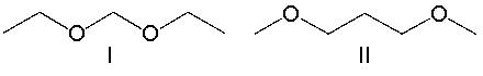 How would you use <sup>1</sup>H NMR spectroscopy to distinguish between the following compounds?  