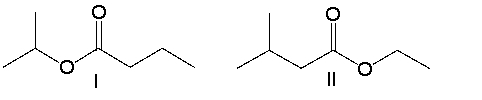 How would you use <sup>1</sup>H NMR spectroscopy to distinguish between the following compounds?  