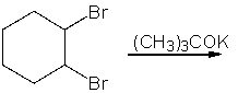 Predict the product(s)  for the following reaction.     A)  I B)  II C)  III D)  IV E)  both I & III