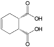 Which diene and dienophile would react to give the following Diels-Alder product?     A)  I B)  II C)  III D)  IV