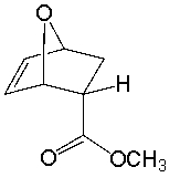 Which diene and dienophile would react to give the following Diels-Alder product?  