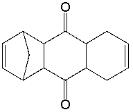 Which diene and dienophile would react to give the following Diels-Alder product?  