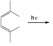 Predict the product for the following electrocyclic reaction.  
