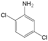 What is the IUPAC name for the following compound?   A)  3,4-dichloroaniline B)  2,4-dichloroaniline C)  2,5-dichloroaniline D)  3,6-dichloroaniline E)  2,6-dichloroaniline