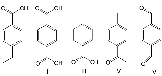Provide the product for the following reaction.     A)  I B)  II C)  III D)  IV E)  V