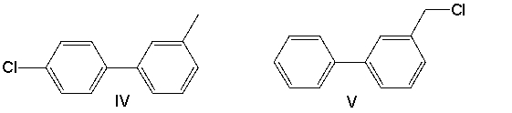 Provide the structure of the major product(s)  for the following reaction.       A)  I B)  II C)  III D)  IV E)  V