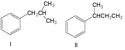 Predict the major product for the following reaction.       A)  I B)  II C)  III D)  IV E)  none of these