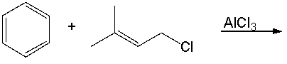 Predict the major product for the following reaction and provide a stepwise, curved arrow mechanism for the formation of the product.  