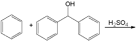 Predict the structure of the major product for the following reaction.  