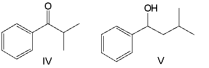 Predict the structure of the major product for the following reaction.       A)  I B)  II C)  III D)  IV E)  V