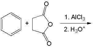 Predict the structure of the product for the following reaction.  