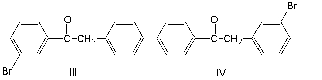 Predict the major product for the following reaction.         A)  I B)  II C)  III D)  IV E)  V