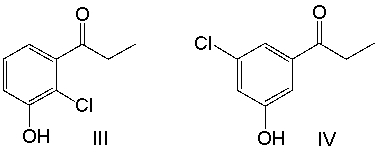 Predict the major product for the following reaction.       A)  I B)  II C)  III D)  IV E)  none of these