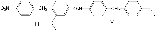Predict the major product for the following reaction.       A)  I B)  II C)  III D)  IV E)  no reaction