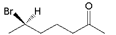 What is the IUPAC name for the following compound?   A)  (R) -6-bromo-2-heptanal B)  (S) -6-bromo-2-heptanal C)  (R) -6-bromo-2-heptanone D)  (S) -6-bromo-2-heptanone E)  (R) -2-bromo-6-heptanone