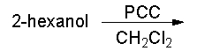 Predict the product for the following reaction.   A)  hexanal B)  hexanoic acid C)  2-hexanone D)  2-chlorohexane E)  1-hexanol