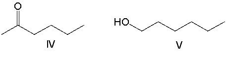 Predict the product for the following reaction.       A)  I B)  II C)  III D)  IV E)  V