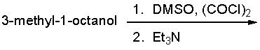 Predict the product for the following reaction.   A)  3-methyloctanone B)  3-methyloctanal C)  2-methyloctanone D)  2-methyloctanal E)  2-methyloctanoic acid