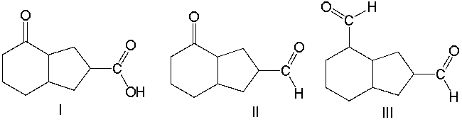 Predict the product for the following reaction.       A)  I B)  II C)  III D)  IV E)  V