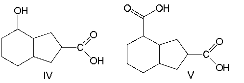 Predict the product for the following reaction.       A)  I B)  II C)  III D)  IV E)  V