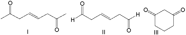 Predict the product for the following reaction.       A)  I B)  II C)  III D)  IV E)  V