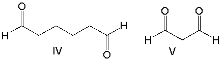 Predict the product for the following reaction.       A)  I B)  II C)  III D)  IV E)  V