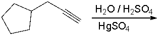 Predict the product for the following reaction.       A)  I B)  II C)  III D)  IV E)  V