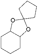 Which one of the following pairs of compounds will yield the following product in the presence of sulfuric acid?         A)  I B)  II C)  III D)  IV E)  V