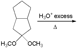 Predict the product(s)  for the following reaction.     A)  I B)  II C)  III D)  IV E)  none of these