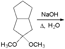 Predict the product(s)  for the following reaction.     A)  I B)  II C)  III D)  IV E)  none of these