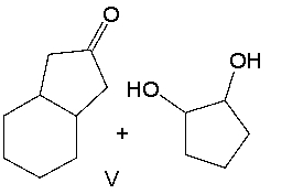 Predict the product(s)  for the following reaction.         A)  I B)  II C)  III D)  IV E)  V