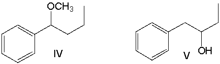 Predict the product for the following reaction sequence.       A)  I B)  II C)  III D)  IV E)  V